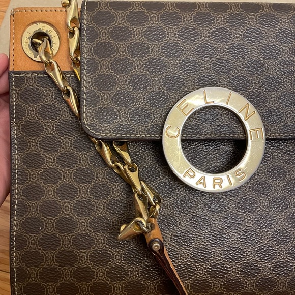 Authentic preloved Celine macadam shoulder bag - Picture 3 of 13